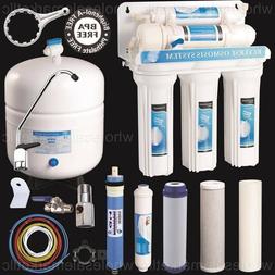 5 Stage Reverse Osmosis Drinking Water System RO Home Purifi