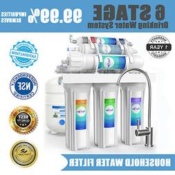 6 Stage Alkaline Mineral Reverse Osmosis Drinking Water Filt