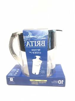 Brita Large 10 Cup Water Filter Pitcher with 1 Standard Filt