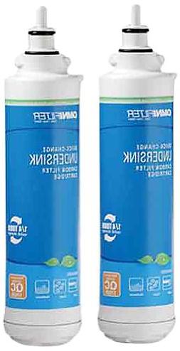 OMNIFilter 2000R-S3-S06 Undersink Quick-Change Cartridge, Wh