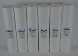 6 x Compatible Pentek 155358-43, DGD-5005-20 Big Blue 20" x 