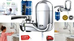 WATER PURIFYING FILTER REDUCES CHLORINE BACTERIA IMPURITIES 