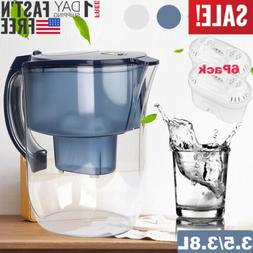 Cup 3.5/3.8l Water Jug/6pcs Filter Household