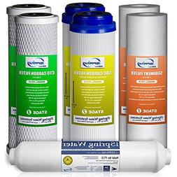 ISpring F7-GAC 1-Year Replacement Filter Set For 5-stage RO 