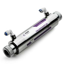 iSpring UVF11A UV Disinfection Sterilizer Water Filter with 