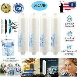 Inline RV Water Filter Purifying System Reduce Bad Taste for