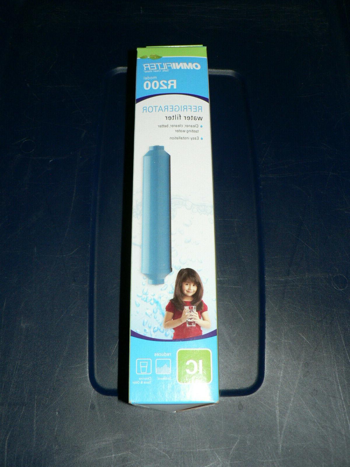 OmniFIlter R200 Inline Carbon Water Filter 1/4 Quick Connect