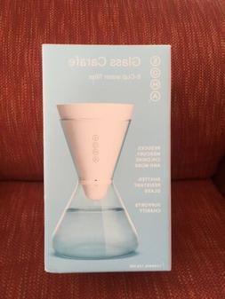 NEW! Soma - Water Filter Glass Carafe White - 6 Cup