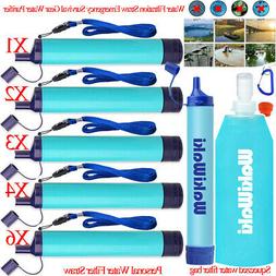 Filtration Straw Emergency Survival Gear