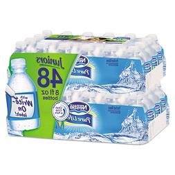 Nestle Pure Life Purified Water, 8oz Bottle, No Dep, 48/Cart