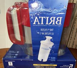 Brita Small 5 Cup Water Filter Pitcher with 1 Standard Filte