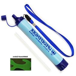 BEST Water Filter Straw for Camping, Hiking, Hunting - 50% M