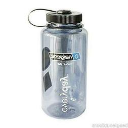 Nalgene Tritan Wide Mouth BPA-Free Water Bottle, Red w/ Blac