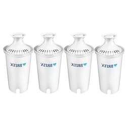 Brita Water Filter Pitcher Replacement Filters, 4 ea